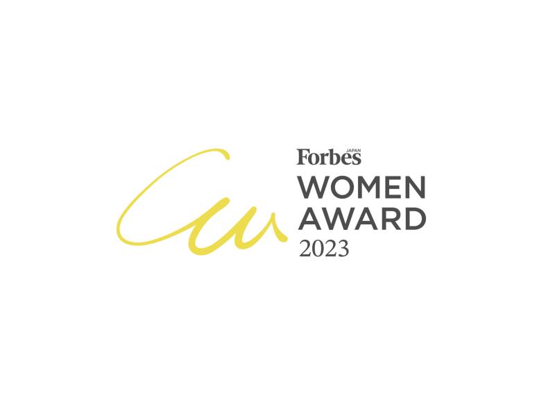 Forbes JAPAN WOMEN AWARD 2023 ロゴ